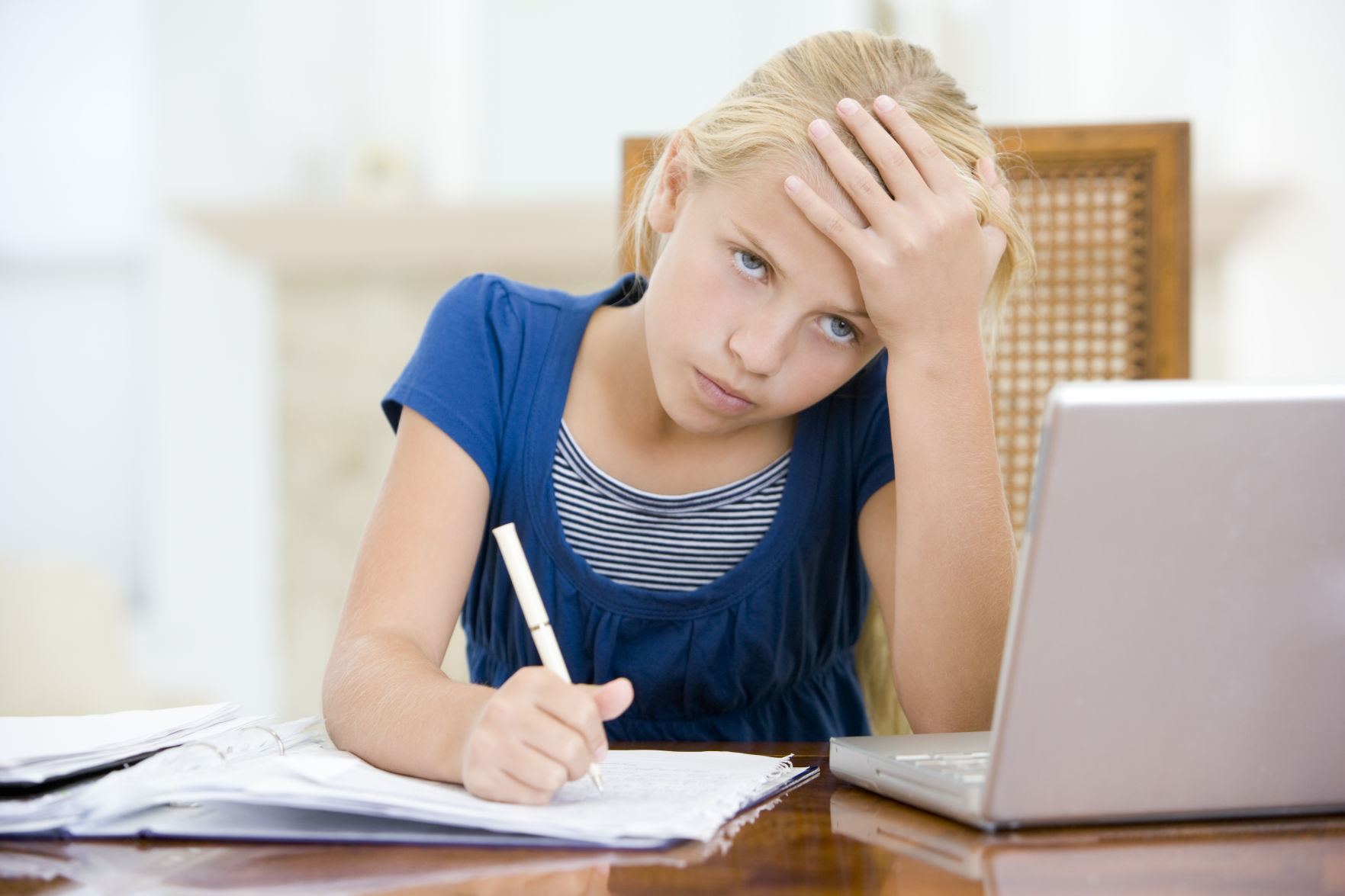 Just as adults feel stress, so do children. That can be demonstrated by uncooperative behavior. So set realistic and consistent behavior expectations.